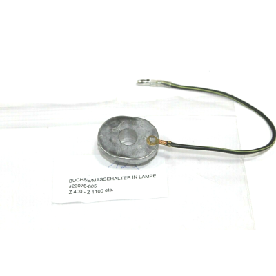 KAWASAKI SUPPORTO CON CAVO MASSA FRECCIA ANTERIORE PER Z400-Z900-Z1000 23076-005 | Mamoto Ricambi