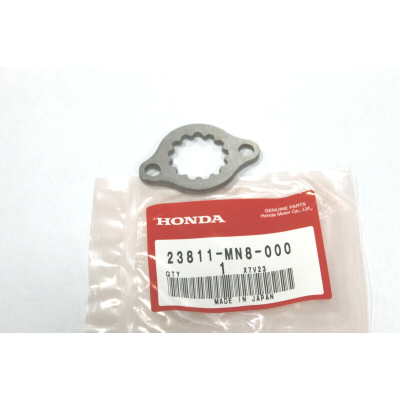 HONDA PIASTRINA FISSAGGIO PIGNONE CATENA PER XL600-650-700V-NX650-VT600-XRV650 23811-MN8-000 | Mamoto Ricambi