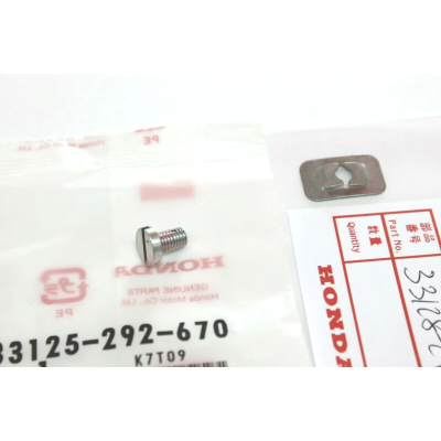HONDA KIT VITE+FERMO FISSAGGIO GHIERA FARO PER CB450K-CL450 33125-292-670 | Mamoto Ricambi