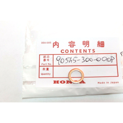 HONDA RONDELLA TUBI FRENO PER CB750 FOUR 90545-300-000 | Mamoto Ricambi