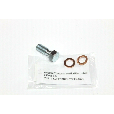 KAWASAKI BULLONE TUBO FRENO PER Z400-Z650-Z900-Z1000 43066-001 | Mamoto Ricambi