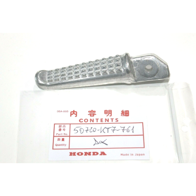 HONDA PEDANA POSTERIORE DX PER CRF1000-CBR600-900-VTR1000F-SP-CB1100-VFR750-800 50720-KT7-761 | Mamoto Ricambi