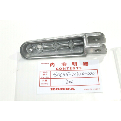 HONDA PEDANA ANTERIORE DX PER CB600-CBR600-VFR800-1200 50635-MBW-000 | Mamoto Ricambi