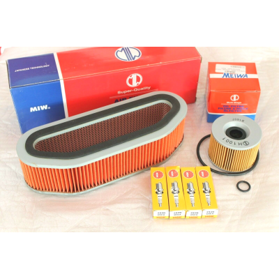 HONDA KIT TAGLIANDO COMPLETO MEIWA PER CB750 FOUR-CB750 F1-F2 SUPERSPORT 15410-426-010 | Mamoto Ricambi