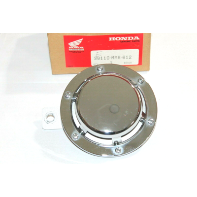 HONDA CLACSON TONO (ALTO) DX CROMATO PER VT1100C 89-95 38110-MM8-612 | Mamoto Ricambi