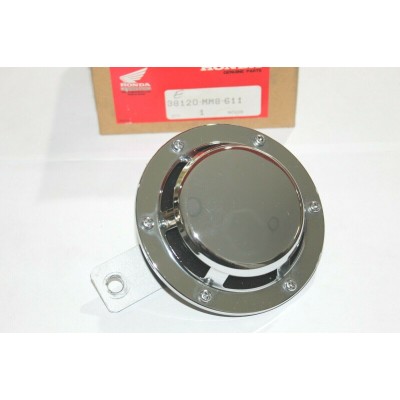 HONDA CLACSON TONO (BASSO) SX CROMATO PER VT1100C 89-95 38120-MM8-612 | Mamoto Ricambi
