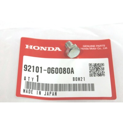 HONDA VITE SPURGO OLIO FORCELLA PER CB350-400-500-750 FOUR 92101-060080A | Mamoto Ricambi