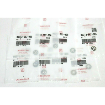 HONDA KIT CLIP DECALCO BAULETTI COMPLETO PER CB750 FOUR K0-K1-K2 90313-567-000 | Mamoto Ricambi