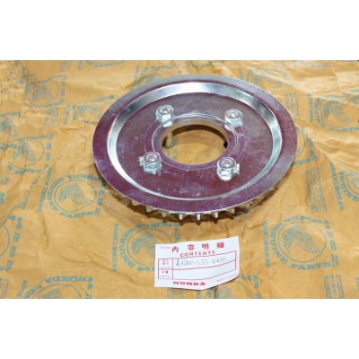 HONDA PIATTO CORONA POSTERIORE COMPLETO PER CB350 FOUR 38 DENTI 41200-333-000 | Mamoto Ricambi