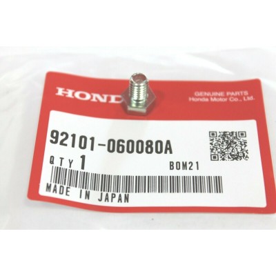HONDA VITE SPURGO OLIO FORCELLA PER CB350-400-500-750 FOUR 92101-060080A | Mamoto Ricambi