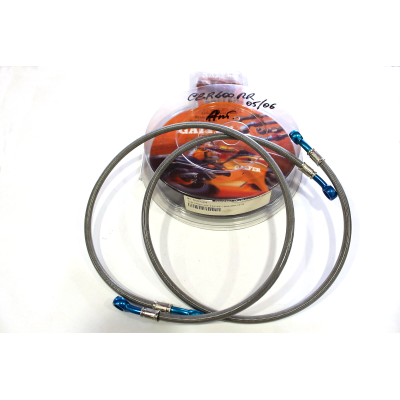 HONDA KIT TUBI FRENO ANTERIORI RACCORDI IN ERGAL PER CBR600RR 05-06 FK002C458R | Mamoto Ricambi