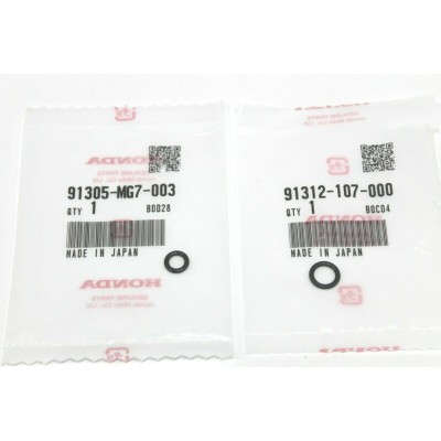 HONDA KIT O-RING SUPPORTI CANNETTE CONDOTTI OLIO TESTATA CB350-400 FOUR 91305-MG7-003 | Mamoto Ricambi