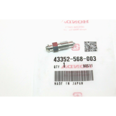 HONDA PERNO SPURGO PINZA FRENO ANTERIORE CB250-400N-VT500C 43352-568-003 | Mamoto Ricambi