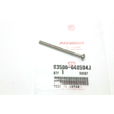 HONDA VITE A CROCE FISSAGGIO PLASTICA STOP POSTERIORE CB350K-CB450K-CB750 FOUR 93500-040504J | Mamoto Ricambi