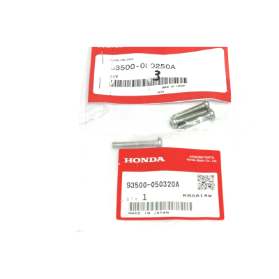 HONDA KIT VITI FISSAGGIO COMANDI FRECCE-AVVIAMENTO PER CB 350-500-750FOUR 93500-050250A | Mamoto Ricambi