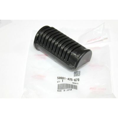 HONDA GOMMINO PEDANA ANTERIORE CB750-900F-CB450NW-CBX400-550 50661-425-670 | Mamoto Ricambi