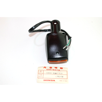 HONDA FRECCIA POSTERIORE DX COMPLETA PER CBX400-550-VF750S 33600-MA6-629 | Mamoto Ricambi