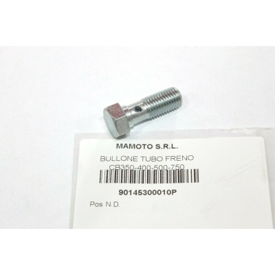 HONDA BULLONE TUBO FRENO PER CB750 FOUR TUTTE LE VERSIONI 90145-300-010 | Mamoto Ricambi