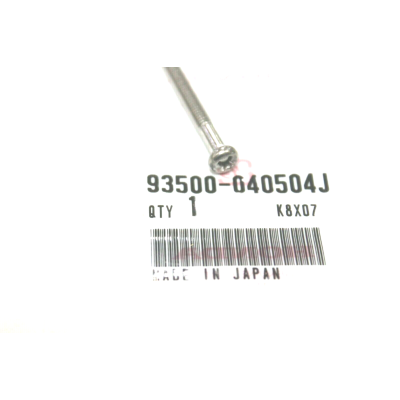 HONDA VITE A CROCE FISSAGGIO PLASTICA STOP POSTERIORE CB350K-CB450K-CB750 FOUR 93500-040504J | Mamoto Ricambi