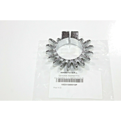 HONDA GHIERA CROMATA COLLETTORE CILINDRO 1-2 PER CB750K0-K1-K2-K3-K4-K5-K6 18231-300-010 | Mamoto Ricambi
