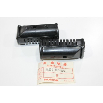 HONDA GOMMINI PEDANE ANTERIORI PER CB500-550 FOUR K3 50661-405-000 | Mamoto Ricambi