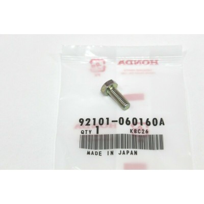HONDA BULLONE ESAGONALE 6X16 PER VARI MODELLI HONDA 92101-060250A 92101-060160A | Mamoto Ricambi