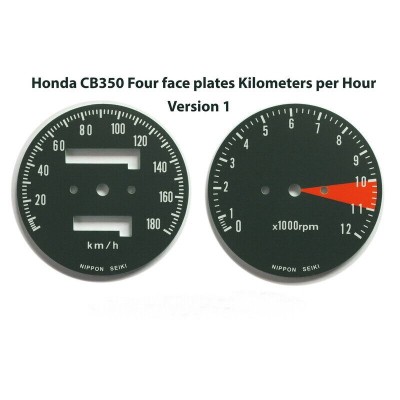 HONDA KIT FONDI CONTAKILOMETRI+CONTAGIRI PER CB 350 FOUR TIPO 1 | Mamoto Ricambi
