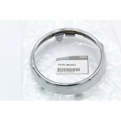 HONDA GHIERA FARO CROMATA PER CB175-CB350K-CB-CL450K 33101-292-672 | Mamoto Ricambi