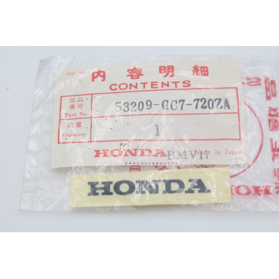 HONDA ADESIVO CUPOLINO PER NH125 AERO 84 53209-GC7-720ZA | Mamoto Ricambi
