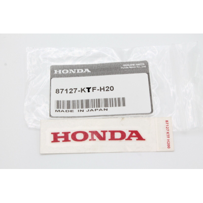 HONDA ADESIVO CUPOLINO COLORE ROSSO SH125-150 10-12 87127-KTF-H20 | Mamoto Ricambi