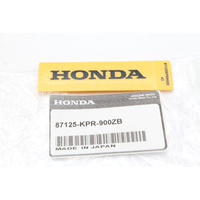 HONDA ADESIVO SCUDO ANTERIORE SUPERIORE SH125-150 01-08 87125-KPR-900ZB | Mamoto Ricambi