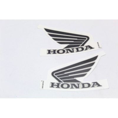 HONDA KIT ADESIVI SERBATOIO NERI PER CB600 HORNET 07-11 87122-MFG-D00ZA | Mamoto Ricambi