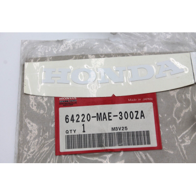 HONDA ADESIVO VETRO CUPOLINO CBR900RR 94-97 64220-MAE-300ZA | Mamoto Ricambi
