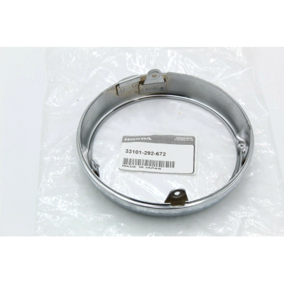 HONDA GHIERA FARO CROMATA PER CB175-CB350K-CB-CL450K 33101-292-672 | Mamoto Ricambi