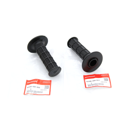 HONDA COPPIA MANOPOLE ORIGINALI PER CR-125-CR250-CR450-CR500-XL250-S-R 53166-459-910 | Mamoto Ricambi