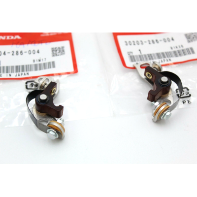HONDA COPPIA PUNTINE ACCENSIONE PER CB350-360 TWIN 30204-286-004 | Mamoto Ricambi