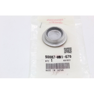 HONDA TAPPO ISPEZIONE ALBERO MOTORE NX650-XR600-CRF150 90087-MN1-670 | Mamoto Ricambi