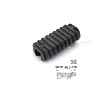 HONDA GOMMINO PEDANA ANTERIORE PER VT600C-VF750C-VT125 50661-MN0-000 | Mamoto Ricambi