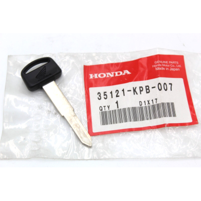 HONDA CHIAVE GREZZA BLOCCO ACCENSIONE-SELLA TIPO 1 PER NSS250 JAZZ-FORZA 35121-KPB-007 | Mamoto Ricambi
