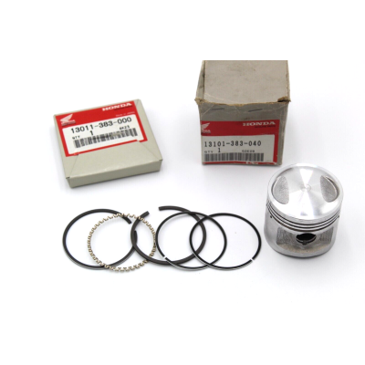 HONDA KIT PISTONE STANDARD COMPLETO PER GC125-CB125S-XL125 13101-383-040 | Mamoto Ricambi