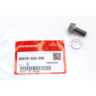 HONDA BULLONE SCARICO OLIO+RONDELLA PER CR125-500-CRF250-CRF450 CBR600-900 RR 90474-333-000 | Mamoto Ricambi