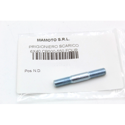 HONDA PRIGIONIERO FISSAGGIO COLLETTORI SCARICO PER CB500 FOUR K0-K1-K2-K3-CB550 90044-323-300 | Mamoto Ricambi