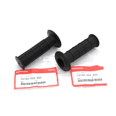 HONDA COPPIA MANOPOLE ORIGINALI CRM125-FMX650-FX650-SLR650-NX650-XL600-650-700V 53165-KS3-000 | Mamoto Ricambi