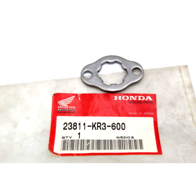 HONDA PIASTRINA FISSAGGIO PIGNONE CATENA PER CA125-CBR125-CMX250-VT125-XL125R-V 23811-KR3-600 | Mamoto Ricambi