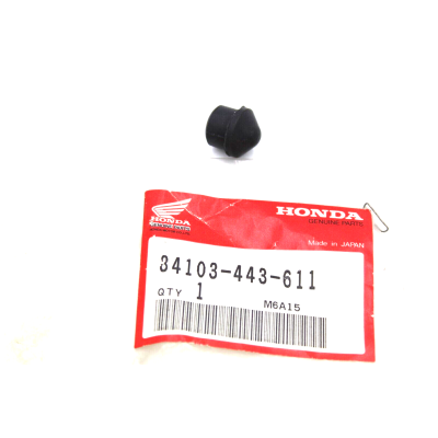 HONDA GOMMINO CHIUSURA MANIGLIE LATERALI CB250-400N-T-GL1500-CBR1100XX-CBR600F 34103-443-611 | Mamoto Ricambi