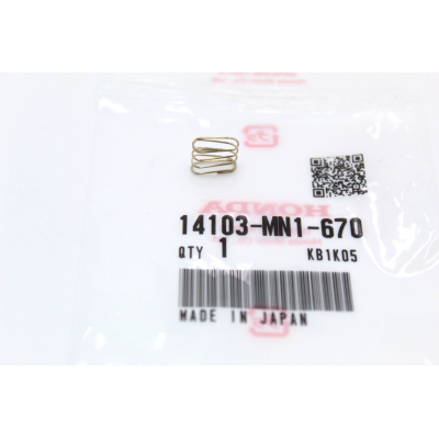 HONDA MOLLA DECOMPRESSORE CAMMES NX650-XR600-FMX650-VIGOR 650 14103-MN1-670 | Mamoto Ricambi
