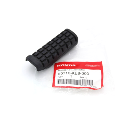 HONDA GOMMINO PEDANA POSTERIORE PER NS125F-R-NX650 DOMINATOR 50710-KE8-000 | Mamoto Ricambi