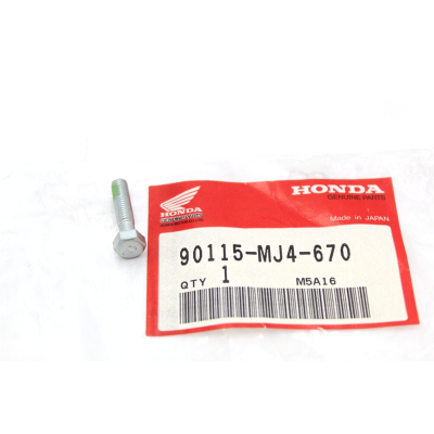 HONDA BULLONE FISSAGGIO GOMMA PEDANA ANTERIORE-POSTERIORE PER NSR125F/R 90115-MJ4-670 | Mamoto Ricambi