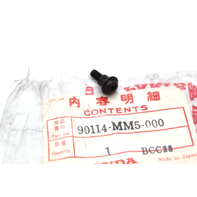 HONDA VITE 5X16 CARENE PER CBR1000F 87-88-GL1500 90114-MM5-000 | Mamoto Ricambi