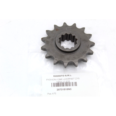 HONDA PIGNONE TRASMISSIONE 15 DENTI PBR PER CB600F HORNET-CBR600F | Mamoto Ricambi